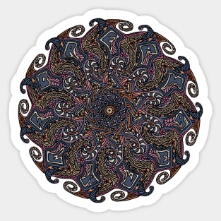 Dream Weaver Mandala Sticker